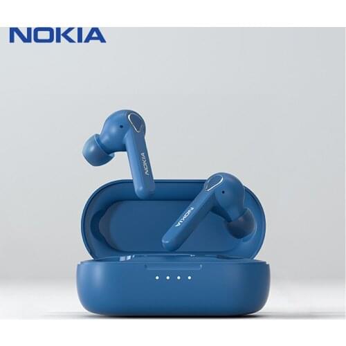 Nokia BH-205 TWS Bluetooth 5.0 Earphones HIFI Stereo Wireless Headphones Noise Cancelling Headset Long Battery Life with Mic