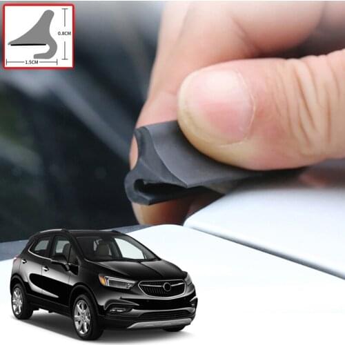 For Buick Encore 2019-2022 DIY Car Seal Strip Windshied Spoiler Filler Protect Edge Weatherstrip Strip Sticker Auto Accessories