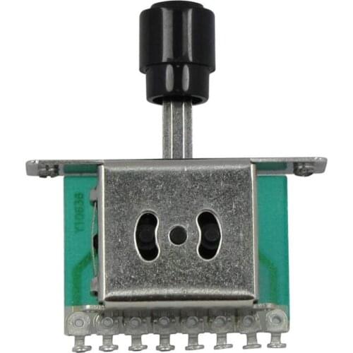 FLEOR 3 Way Toggle Switch Guitar Pickup Selector Switch with Black Tip for TL Electric Guitar Parts