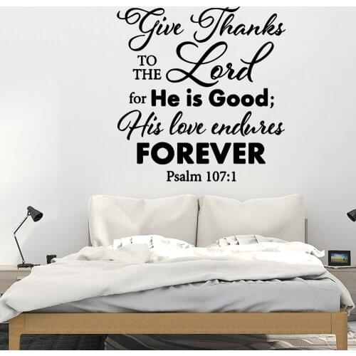 Classic Thanks to Lord Sticker Waterproof Vinyl Wallpaper Home Decor For Kids Rooms Home Decor adesivo de parede