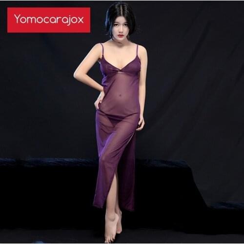 Babydoll Women Sex Vetement Transparencias Mujer Vestido Costume Intimates Sexy Nightwear Outfit Hot Femme Underwear