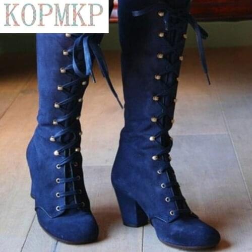 KOPMKP Women's High Boots