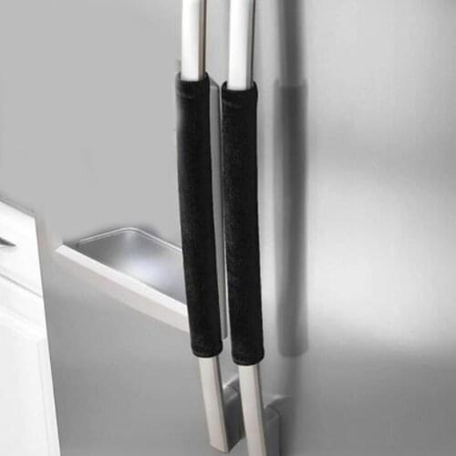 Kitchen Appliance Fridge Door Handle Cover Non-Slip Cover Handle Protection Gloves For Refrigerator Oven Keep Out Fingerprints