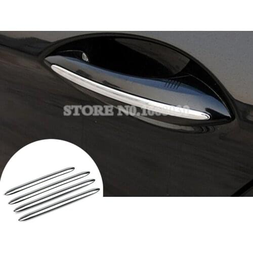For BMW 5 Series GT F07 Stainless Car Door Handle Cover Trim 2010-2017 4pcs Car accesories interior Car decoration