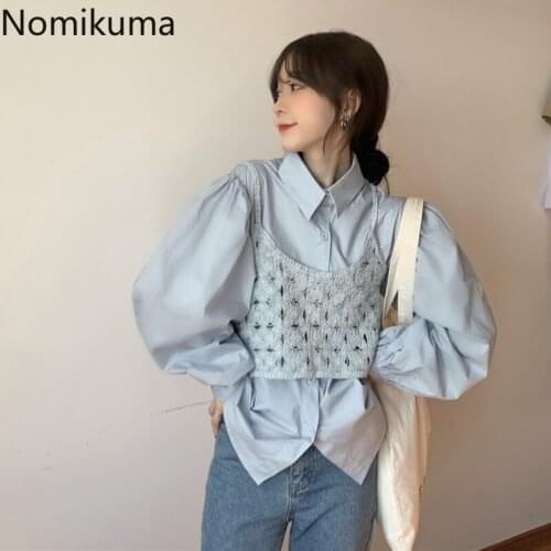 Nomikuma Womens Fashion Shirts