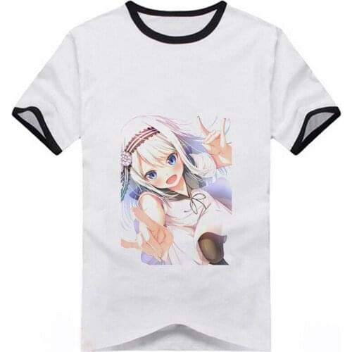 New hot Kaguya-sama: Love Is War anime tshirt Shirogane Miyuki Shinomiya Kaguya Unisex Casual Short Sleeve Tshirt cute print Tee