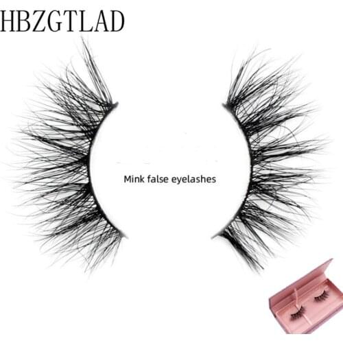 NEW Eyelashes 3D Real Mink Eyelashes Natural Long False Eyelashes 100% Hand Made False Lashes Eye Extension cilios Long lasting