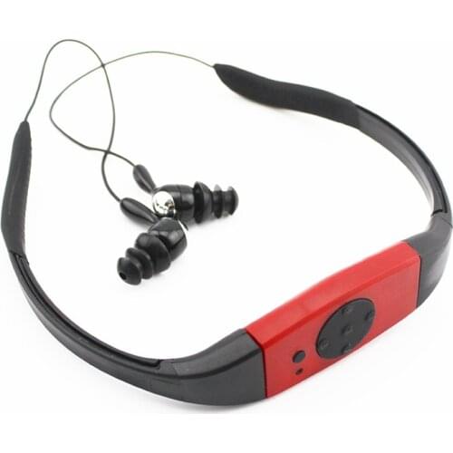 New Water Proof 4G 4GB Waterproof FM Radio MP3 Music Player for Swimming Surfing SPA Watersports Diving IPX8