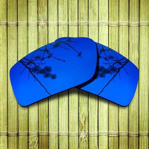 Polarized Replacement Lense For-Oakley Gascan Sunglasses Frame True Color Mirrored Coating - Violet Color Available