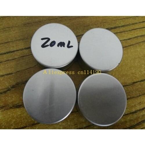 1000pcs/lot Free Shipping 20g empty aluminium cream jars,cosmetic case jar,20ml aluminum tins, metal lip balm container