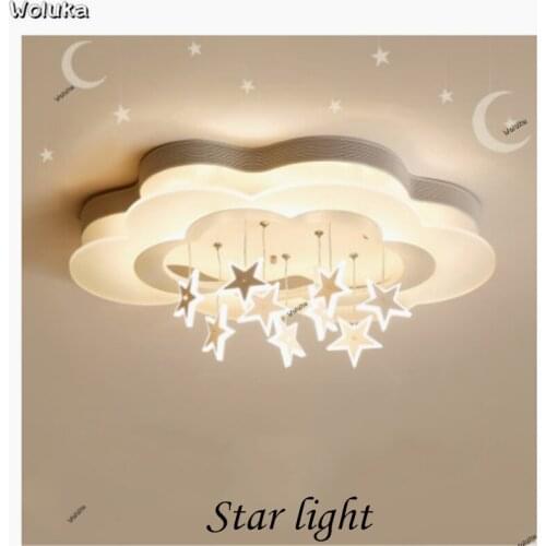 Cloud star children room lamp bedroom ceiling light simple modern light warm and romantic night CD50 W06