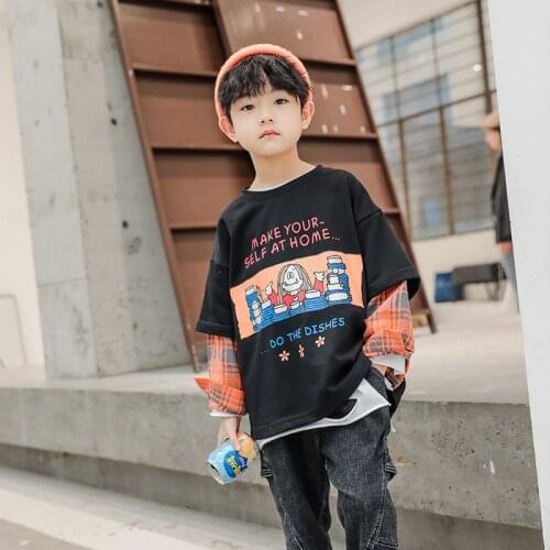 2021 Soft Spring Autumn Boys Sweatshirts Jacket Coat Kids Outwear Children Clothes Tops Teenager Gift High Quality