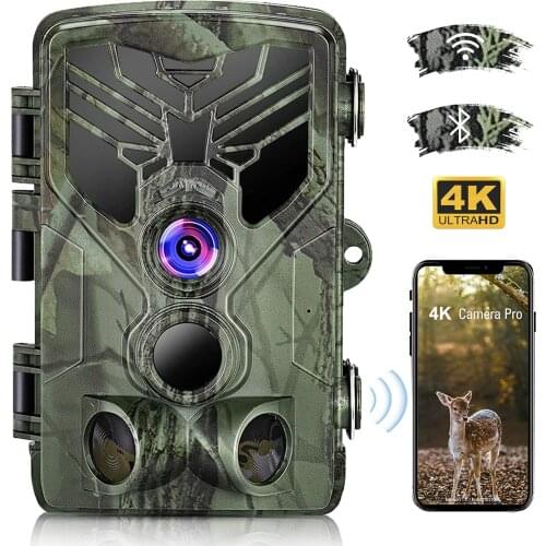 Wifi APP Live Show Trail Camera Remote Control Hunting Cameras 20MP 1080P Night Vision Wifi810 Wildlife Surveillance