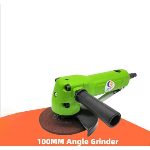 100mm light pneumatic angle grinder polishing machine is suitable for metal rust removal and polishing, marble wood polishing