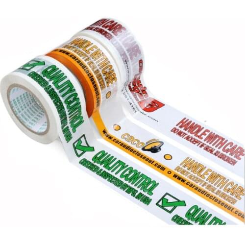 20 rolls 120m length Easy use Transparent Masking stickers household adhesive tape industrial packing tape custom print free