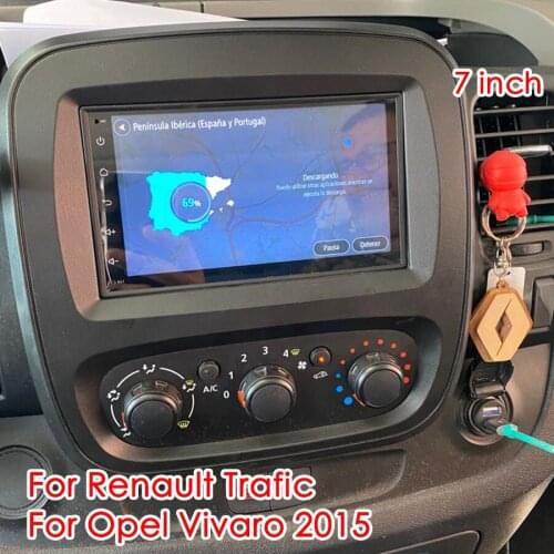 6GB Ram 128GB Rom Navigation GPS Player For Renault Trafic Car Radio Multimedia For Opel Vivaro 2015 Android 10 stereo receiver
