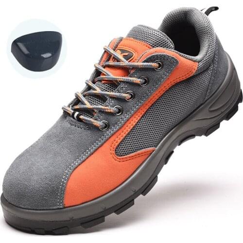 Unisex Safety Work Shoes Steel Toe Men Women Breathable Lightweight Indestructible Puncture Proof Boots zapatos de seguridad