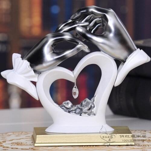 Decoration art gift craft Ring decoration wedding gift fashion home decoration wedding gift new house