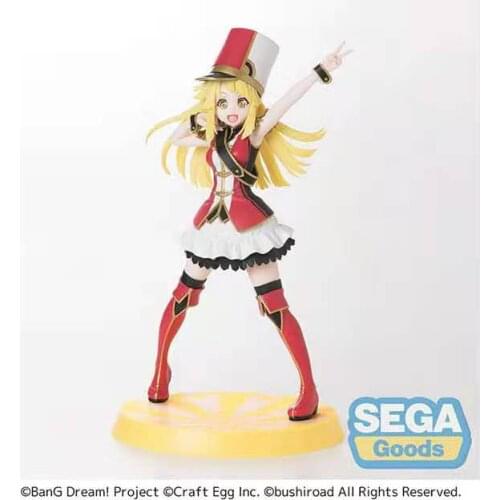 Original SEGA BanG Dream Kokoro Tsurumaki PVC Action Figure Model Kids Toys Anime Brinquedos Figurals