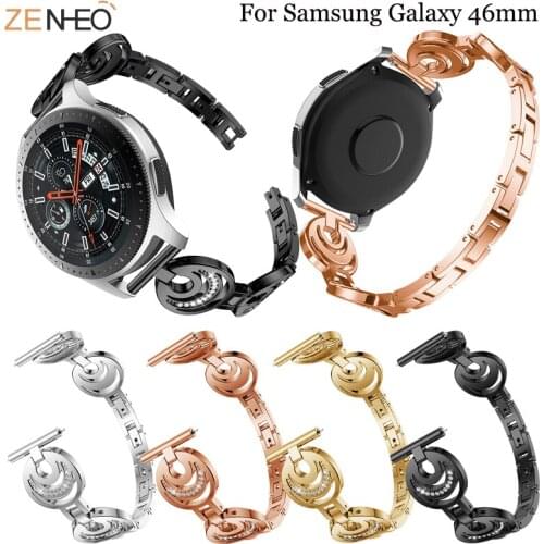 New Stainless steel Watch Band Wrist Strap 22MM for Samsung Galaxy Watch 46MM Smart Accessories For Samsung Gear S3 Frontier