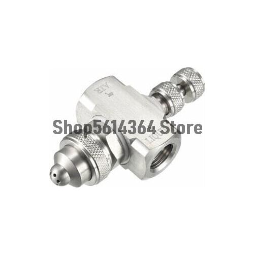 Air Atomizing Nozzle, 1/4BSPT Misting Low Pressure Wide Angle Spray Tip Nozzles