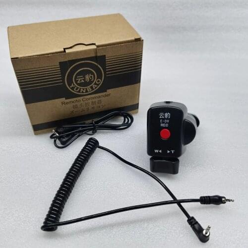 Camcorder Remote Control Zoom for Panasonic PV100 AG-AC30 AG-UX180 90MC and Sony LANC A1C 2000E 150P z190 FS5 FS7 NX3 X160 Z280