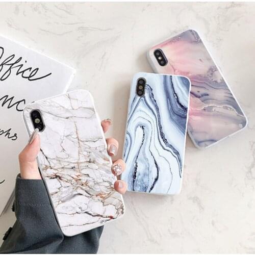 Vintage Marble Phone Case For iphone 11 12 Pro Max 8 7 6 Plus X XR Xs Max 12 Mini SE 2020 6S 5S Luxury Coque Shockproof Cover