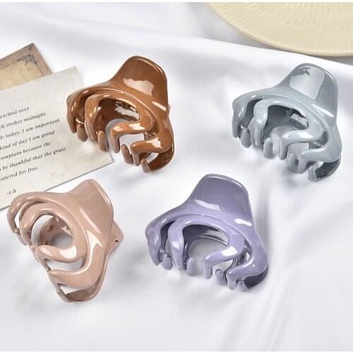 New Fashion Hair Claw For Women Barrettes Hair Crab Hairpin Claw Clamps For Women Headwear Girls Hair Accessories