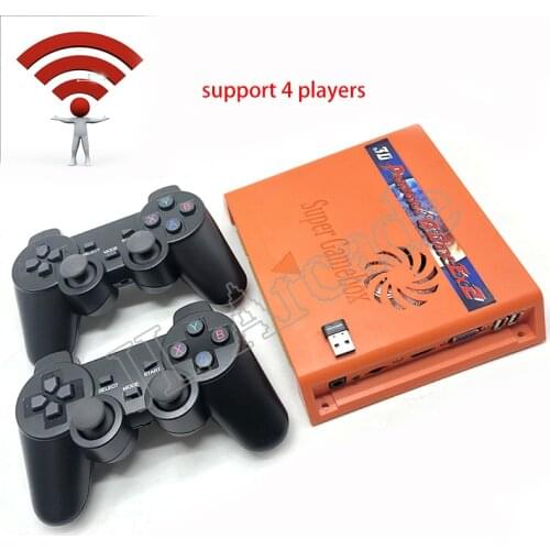 3D Pandora GBOX-EX2 4300 in 1 Arcade Game PCB Board USB Wired Wireless Gamepad Set wifi online Download Games to TV Computer LCD