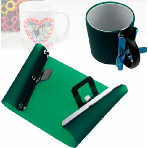 6pcs 15oz Mugs Rubber Clamps Silicone Fixture for Sublimation Mug Transfer Great