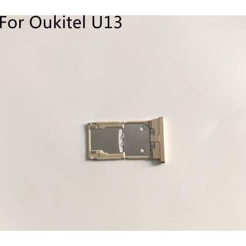 Used Sim Card Holder Tray Card Slot For OUKITEL U13 MTK6753 Octa-Core 5.5inch 1920*1080P Smartphone