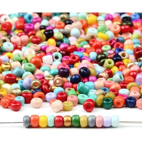 Approx.3MM 500pcs Charm Czech Glass Beads Kralen DIY Bracelet Necklace Beads For Jewelry Making DIY Earring Necklace bijoux