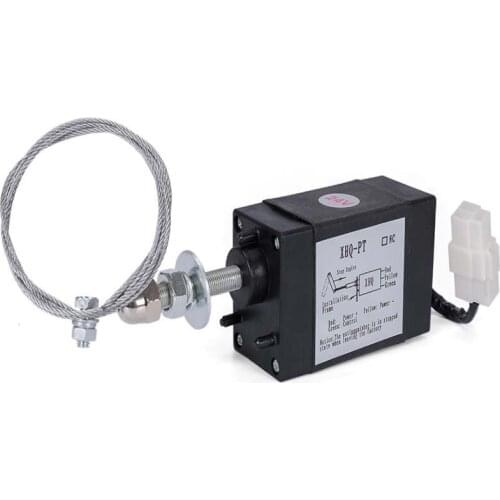 Xhq-pt 12V 24 V diesel generator flameout electronic stop controller throttle switch