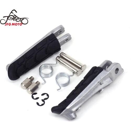 For HONDA CB400 V-TEC CB1300 CBR600 VFR800 VTR250 CBR 600 F F3 F4 F4i CBR900RR VTR1000 Motorcycle Footrest Footpegs Foot Pegs