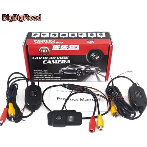 BigBigRoad For Ford Fiesta Focus 2 Hatchback Mondeo Ba7 S-Max S Max Kuga 2006 2007 2008 2009 2010 Car Rear View Backup Camera