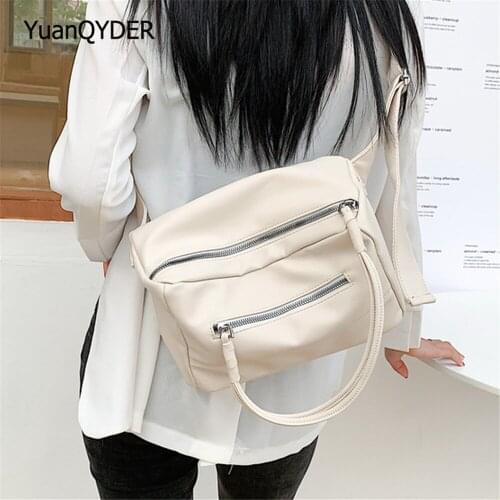 Soild Color Designer Ladies Shoulder Bag High Quality PU Leather Womens Travel Bag Luxury Designer Women Crossbody Bags Bolsos