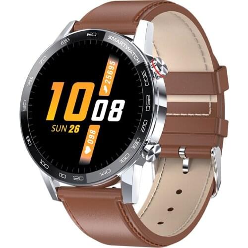 Smart Watch Men ECG PPG Heart Rate IP68 Waterproof Smartwatch 1.3inch 360*360 HD Full Touch Screen Fitness Sports Watch VS L13