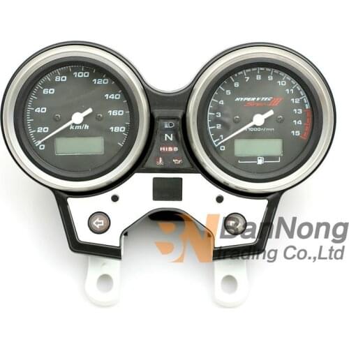 Motorcycle Gauges Cluster Speedometer Tachometer Odometer KM/H RPM Instrument Assembly For HONDA CB400 VTEC 3 2005-2007 02-2008