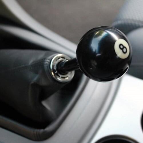 No.8 Billiard Ball Car Auto Manual Gear Knob Universal er Lever Cover
