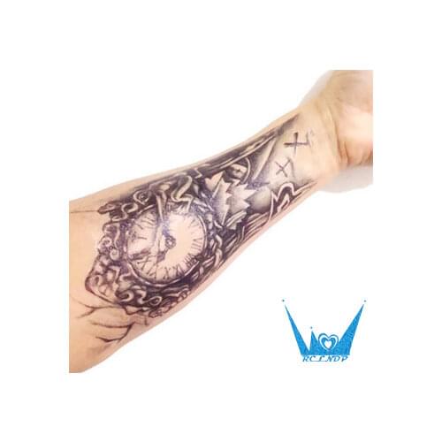 Waterproof Temporary Tattoo Sticker big size 21*15 cm auto arm tatto stickers flash tatoo fake tattoos for men women
