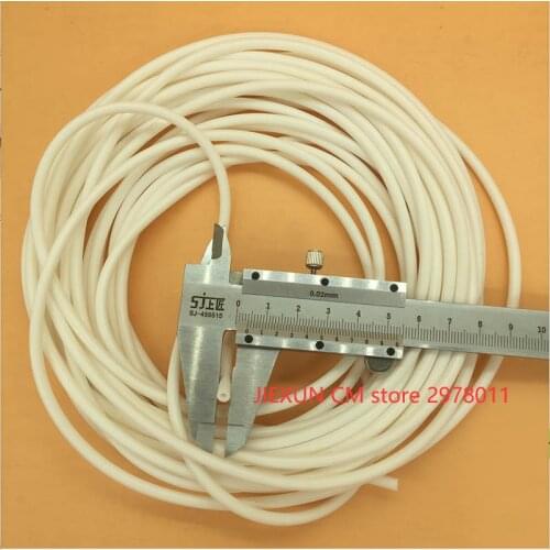 5Meter 4mm*2mm rubber soft ink pump tube silicone ink hose pipe tubing for Roland Mutoh Mimaki Xuli capping Assembly ASSY hose