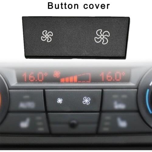 Car Air Volume Button For BMW E84 E90 F25 X1 X3/E84 A/C Heater Climate Air Conditioning Control Button