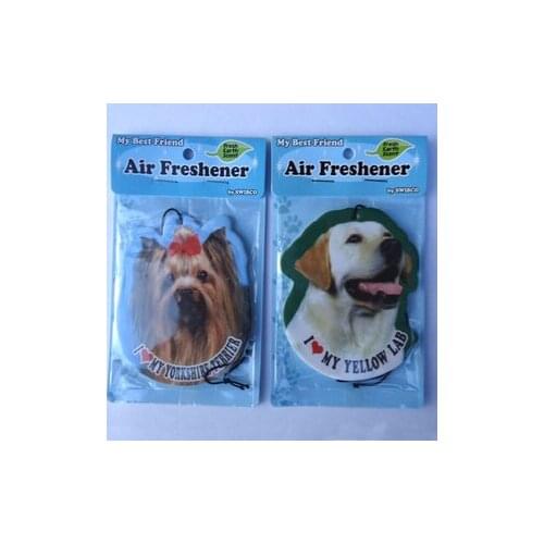 Auto hanging air freshener, Promotional and Eco-friendly Paper Car Air Freshener