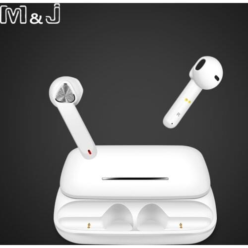 M&J Tws Headphone Wireless Bluetooth 5.0 Earphone Mini Earbuds With Mic Charging Box Sport Headset For Smart Phone pk i12 i10