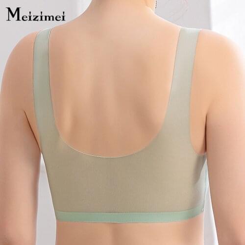 Meizimei Ultra-thin Seamless Bras For Women Plus Size Bra 6XL7XL Underwear BH Sexy Lace Brassiere Push Up BraletteWith Pad Vest