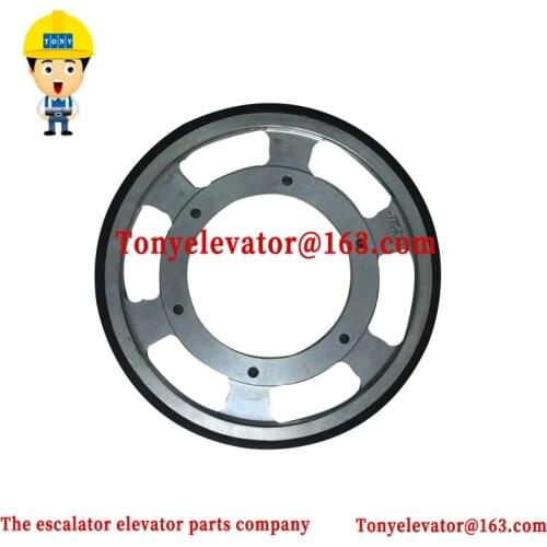 Escalator friction wheel DAA261NNN1 OD456mm ID220mm W35mm Use for OTIS