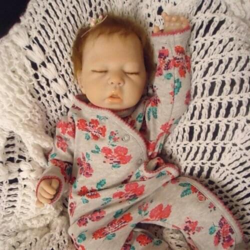 Doll Mould Reborn Prototype Doll Kit unpainted silicone Doll Parts Rebirth Hand Tools Infant bebe reborn mold