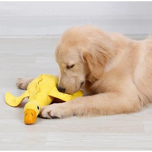 Dogs Interactive Voices Puppets Hair Puppets Stuffed Toys Playing Training Duck Ball Food Dispenser Bruxism Cat Toy