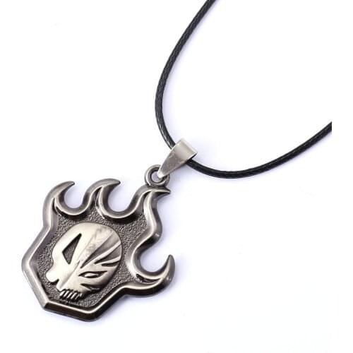 MS Jewelry BLEACH Necklace Skull Pendant Necklace Friendship Men Women Anime Choker Accessories