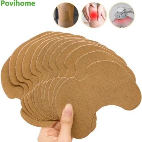 12pcs Knee Medical Plaster Wormwood Extract Knee Joint Ache Pain Relieving Sticker Knee Rheumatoid Arthritis Body Patch D1802